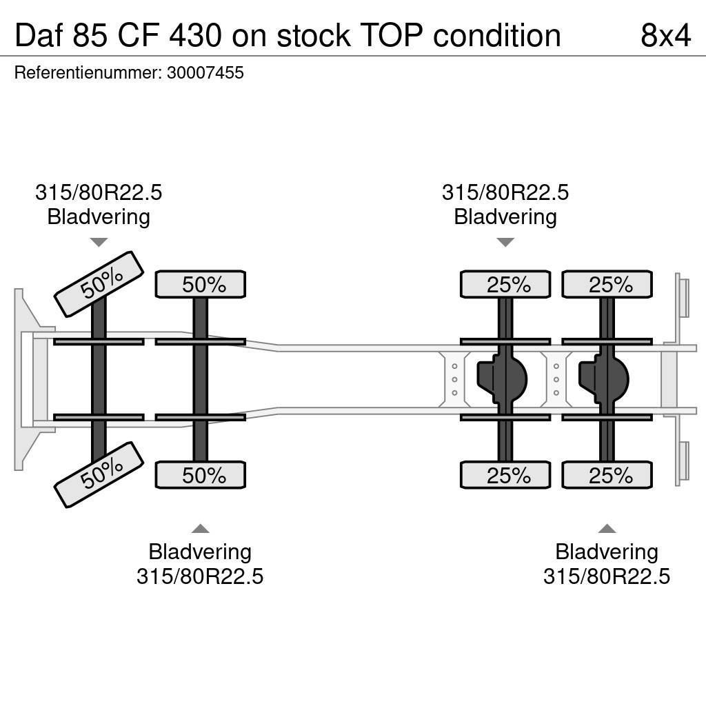 DAF 85 CF 430 on stock TOP condition Kombinované/Čerpací cisterny
