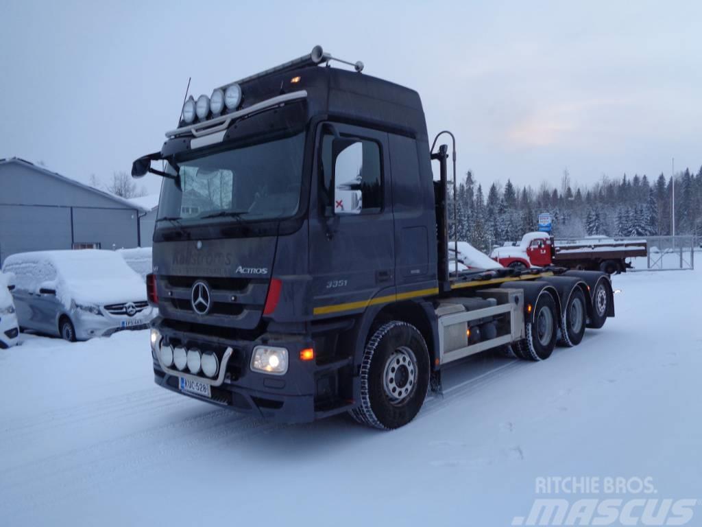 Mercedes-Benz Actros  3351 8x4 Lanový nosič kontejnerů