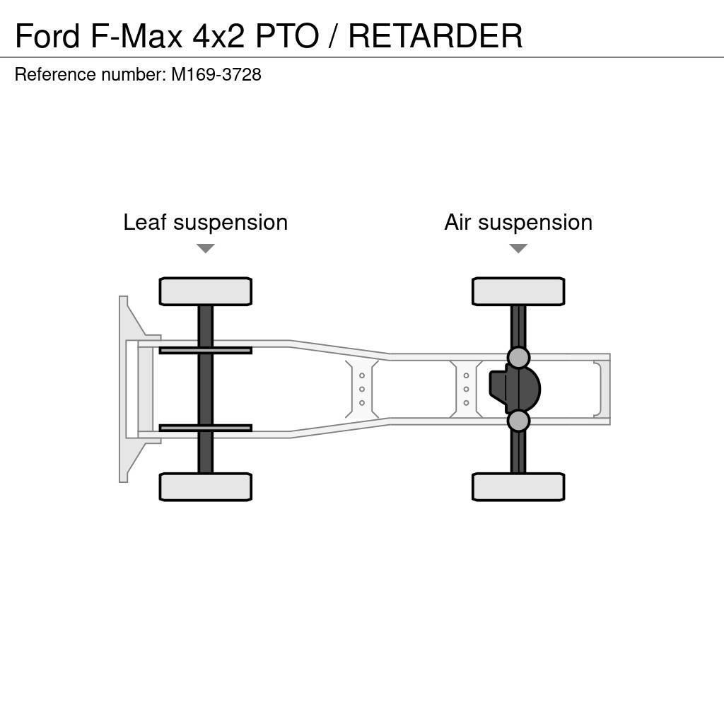 Ford F-Max 4x2 PTO / RETARDER Tahače