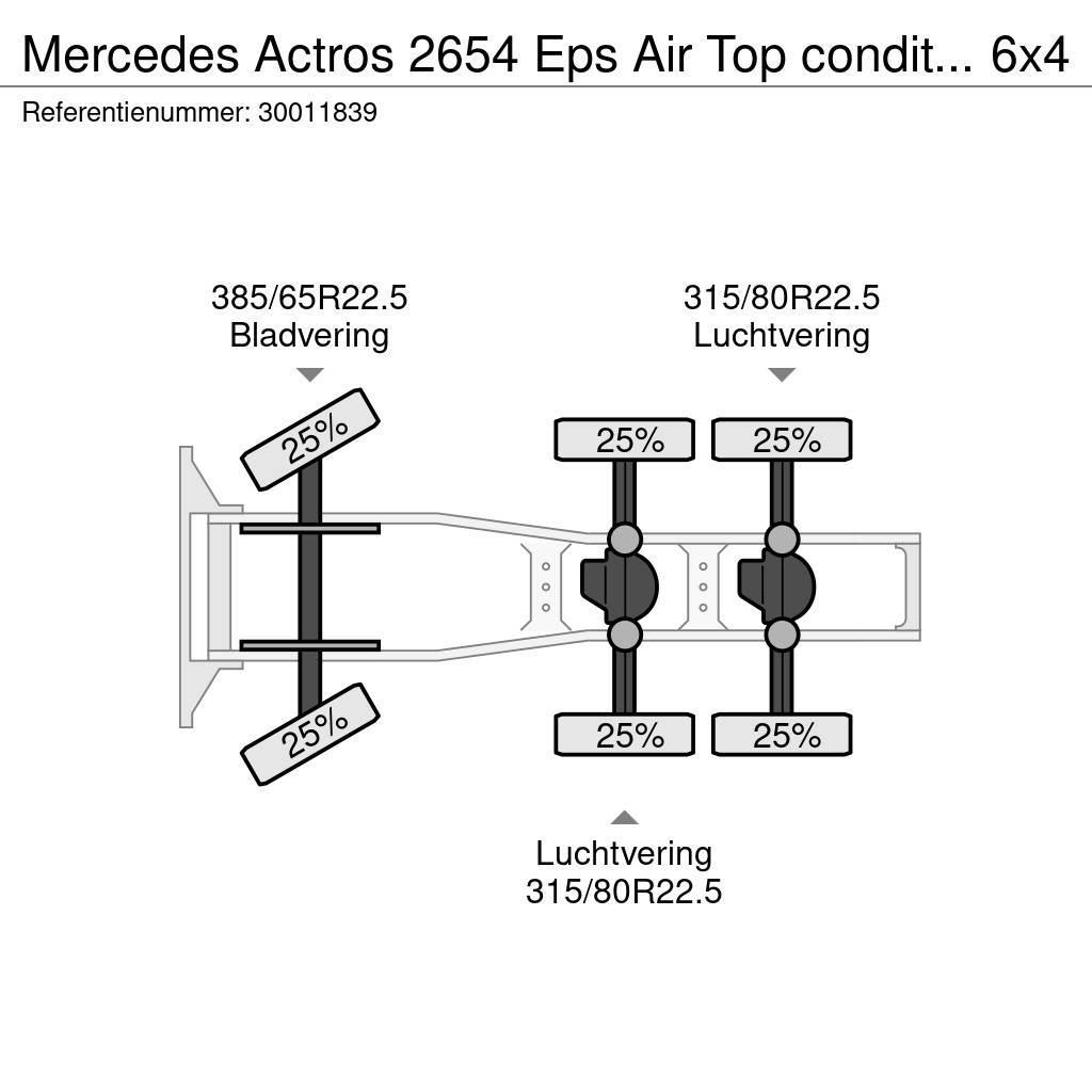 Mercedes-Benz Actros 2654 Eps Air Top condition Tahače