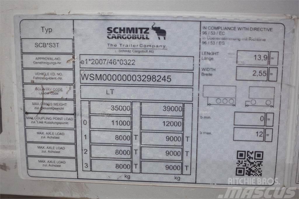 Schmitz Cargobull SCS24 Standart Curtainsider Varios, ARM, ALU, LR Plachtové přívěsy