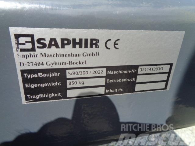 Saphir Granit 5/80/300 Klar til levering. Hloubkové kypřiče