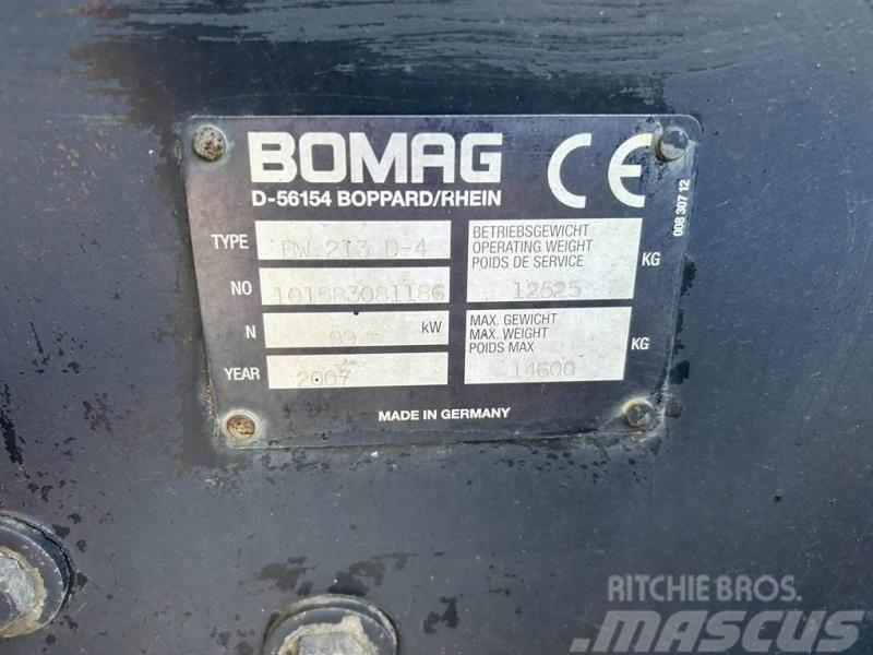 Bomag BW213 D-4 Půdní kompaktory
