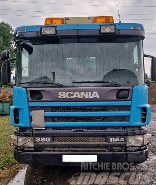 Scania G114 R380 +Combi-Lift Hákový nosič kontejnerů