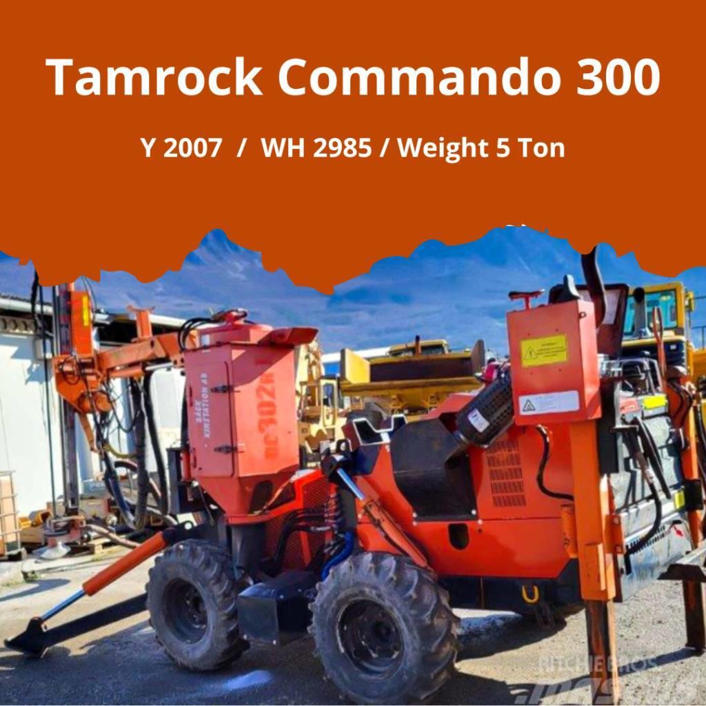 Tamrock COMMANDO 300 Povrchové vrtací stroje