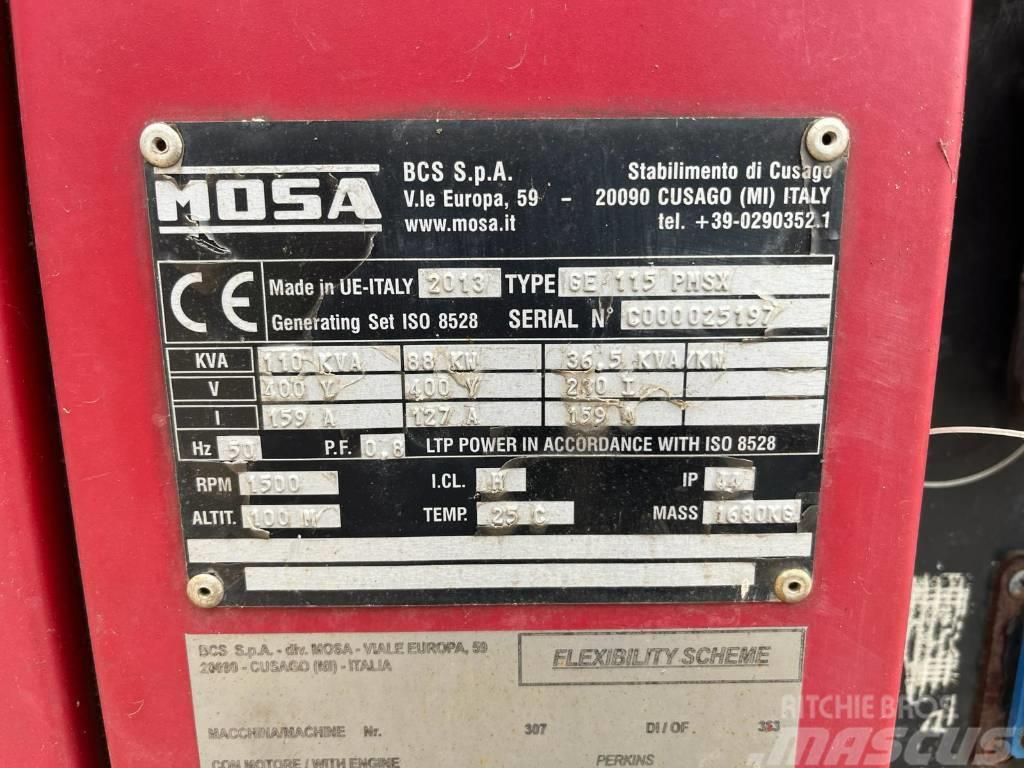 Mosa Stromaggregat GE 115 PHSX Naftové generátory