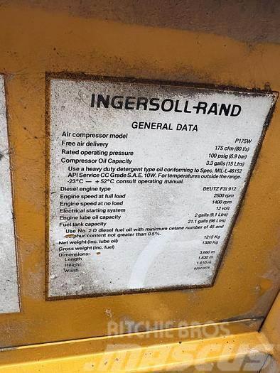 Ingersoll Rand P175WD Kompresory