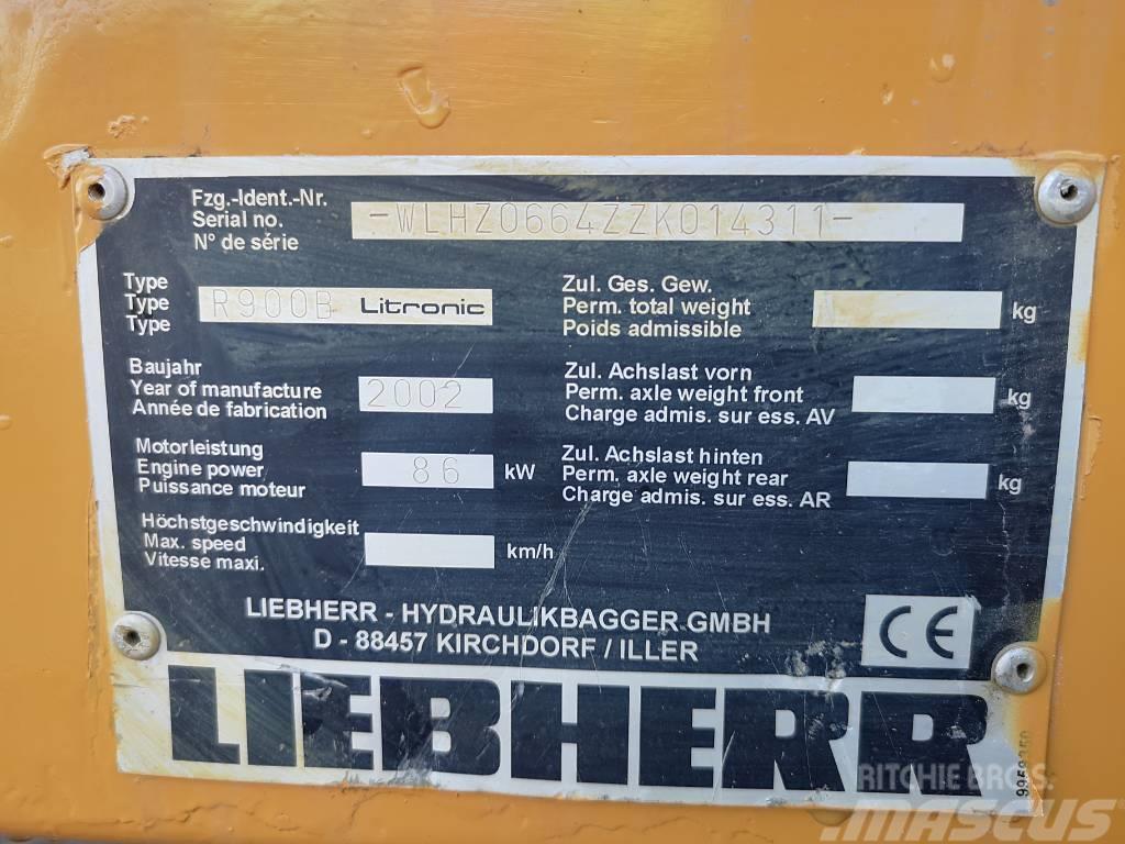 Liebherr R 900 B Litronic Pásová rýpadla