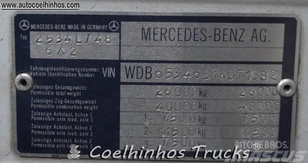 Mercedes-Benz 2534 SK Zaplachtované vozy