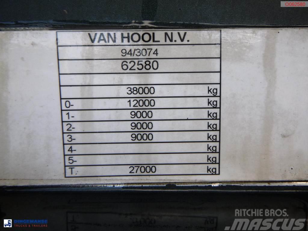 Van Hool Chemical tank inox 30 m3 / 1 comp ADR 12/03/2024 Cisternové návěsy