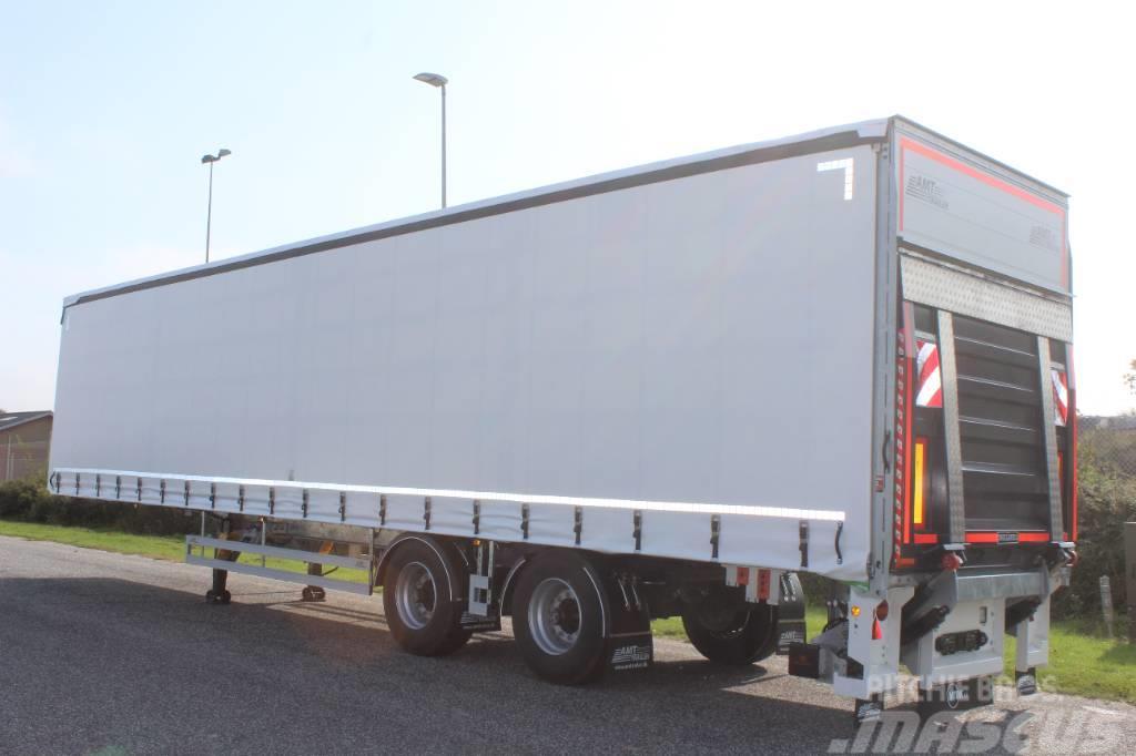 AMT 2 akslet city trailer med lift og TRIDEC- CI200 Plachtové návěsy
