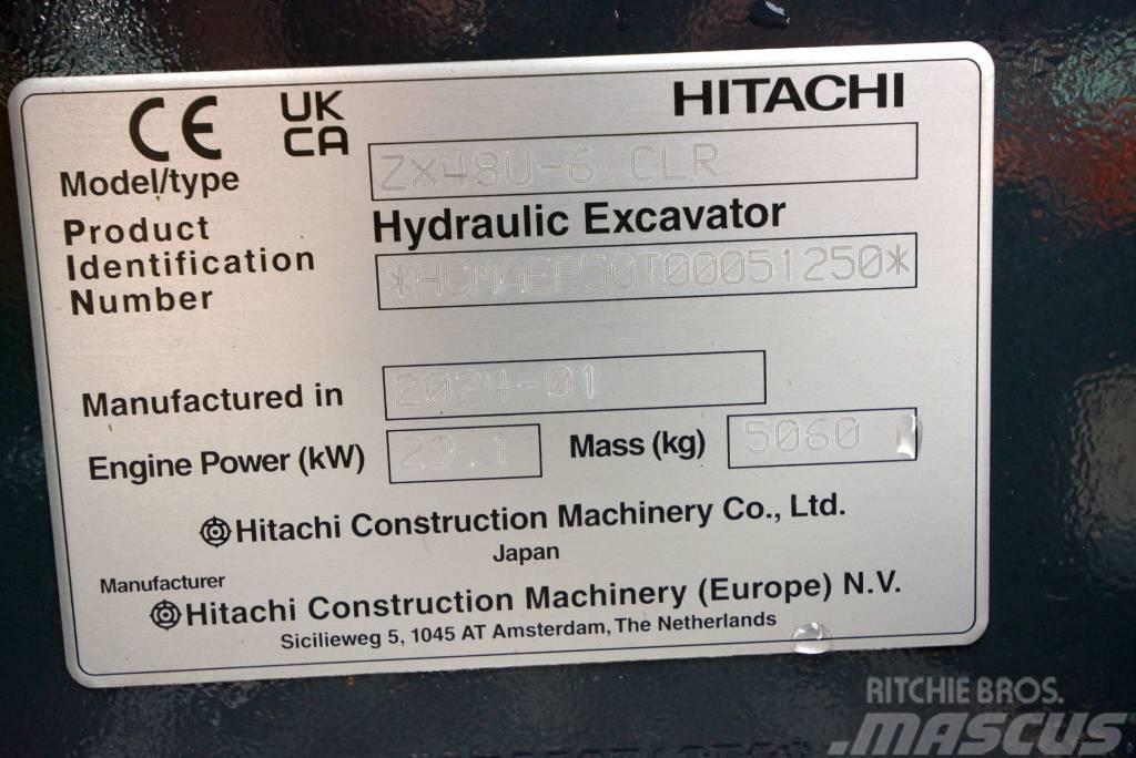 Hitachi ZX 48 U-6 Mini rýpadla < 7t