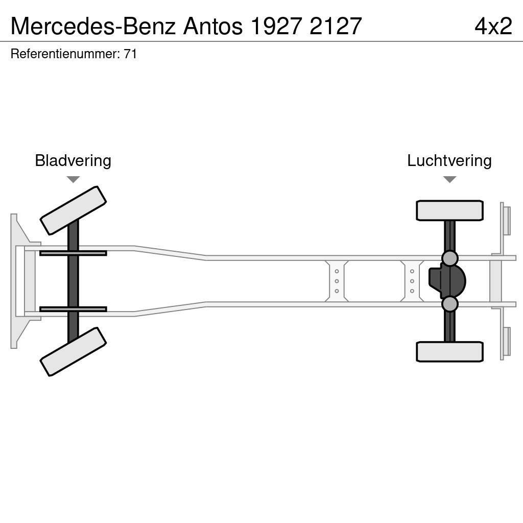 Mercedes-Benz Antos 1927 2127 Skříňová nástavba