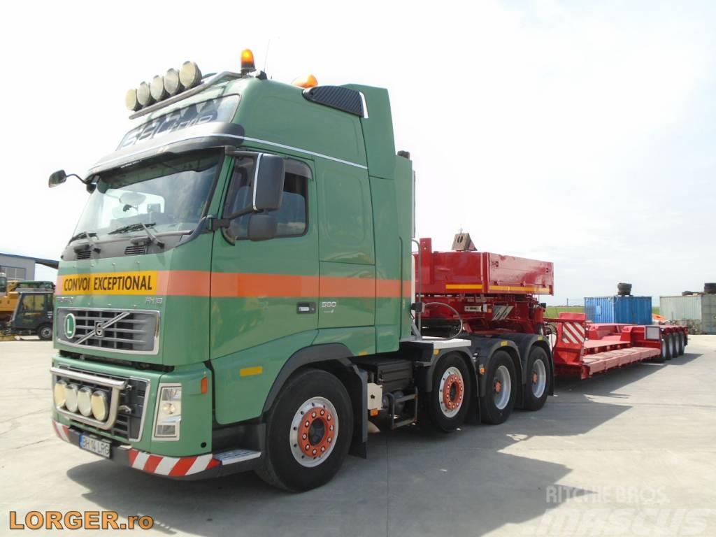 Volvo FH16 580+LOW LOADER 4 AXE Tahače