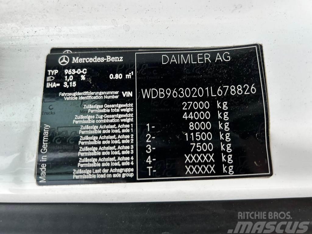 Mercedes-Benz Actros 2542 6x2 + SIDE OPENING + ADR Skříňová nástavba