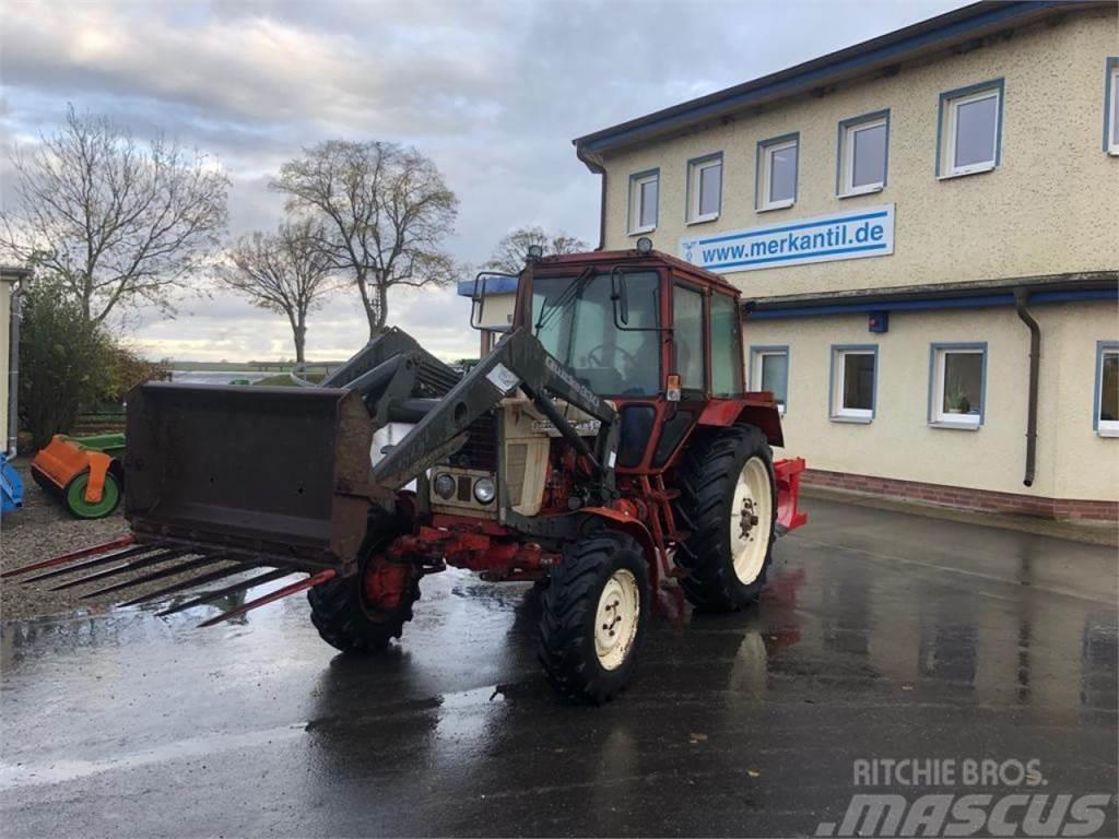 Belarus MTS 82 FL + 3 Schar Beetpflug Traktory
