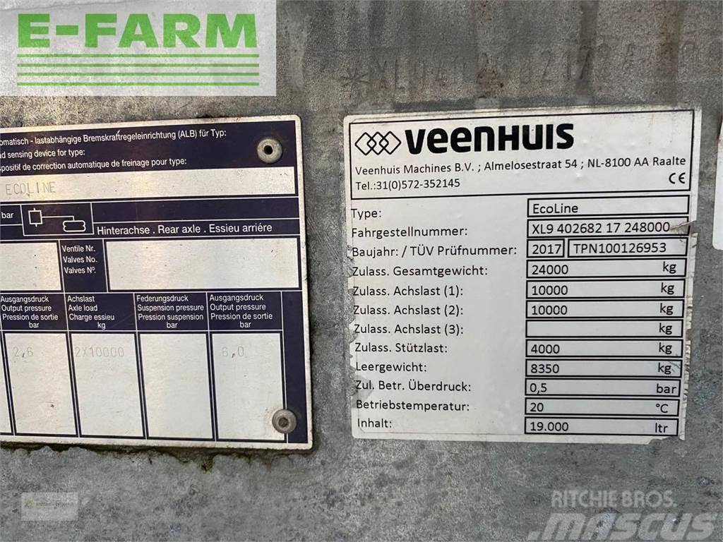 Veenhuis eco line 19000 liter Rozmetadla chlévské mrvy