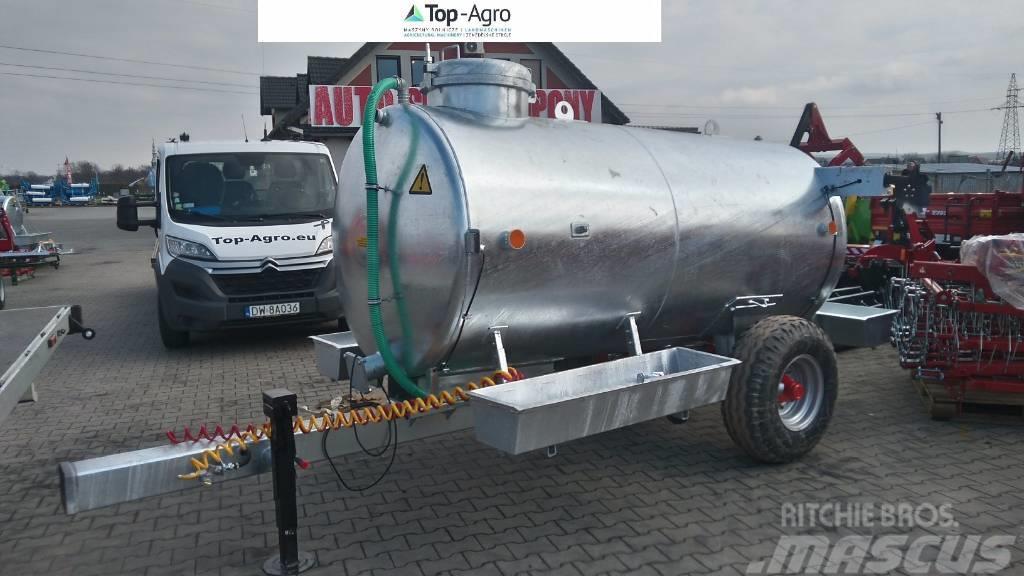 Top-Agro Water tank 3000L, new ! Direct! Další přívěsné vozíky