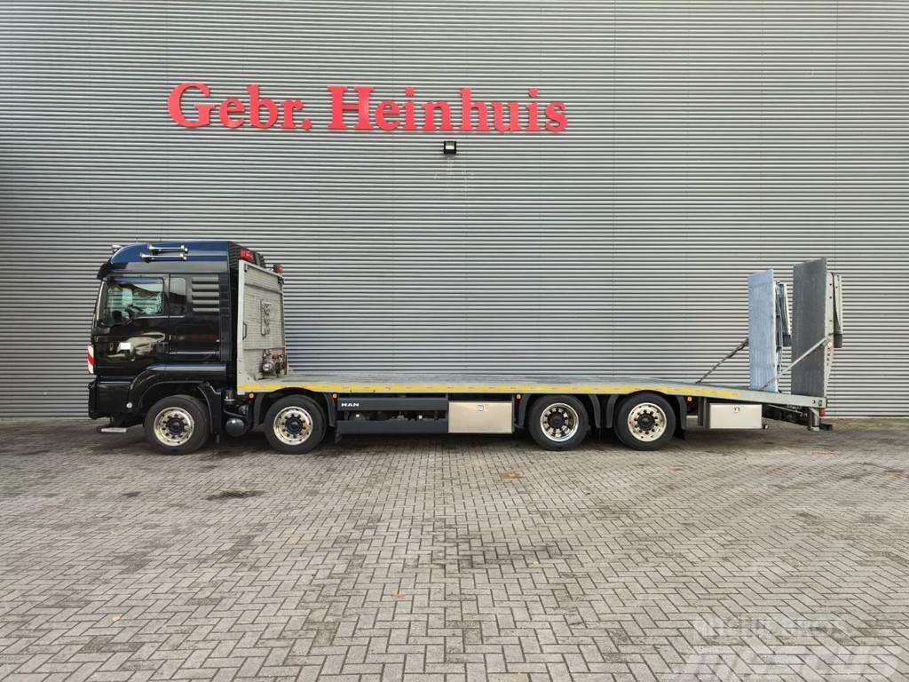 MAN TGS 35.470 8x3 Euro 6 Winch German Truck! Nákladní vozy na přepravu automobilů