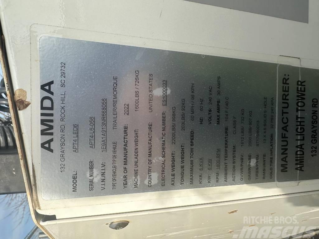 Amida APT4 LED6 Osvětlovací stožáry