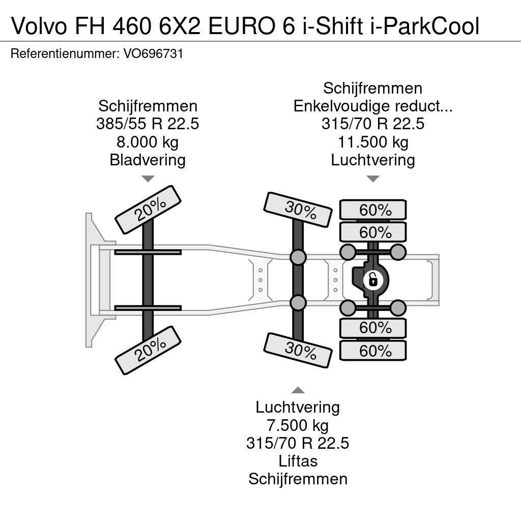 Volvo FH 460 6X2 EURO 6 i-Shift i-ParkCool Tahače