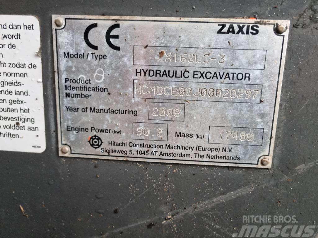 Hitachi ZX 160 Pásová rýpadla