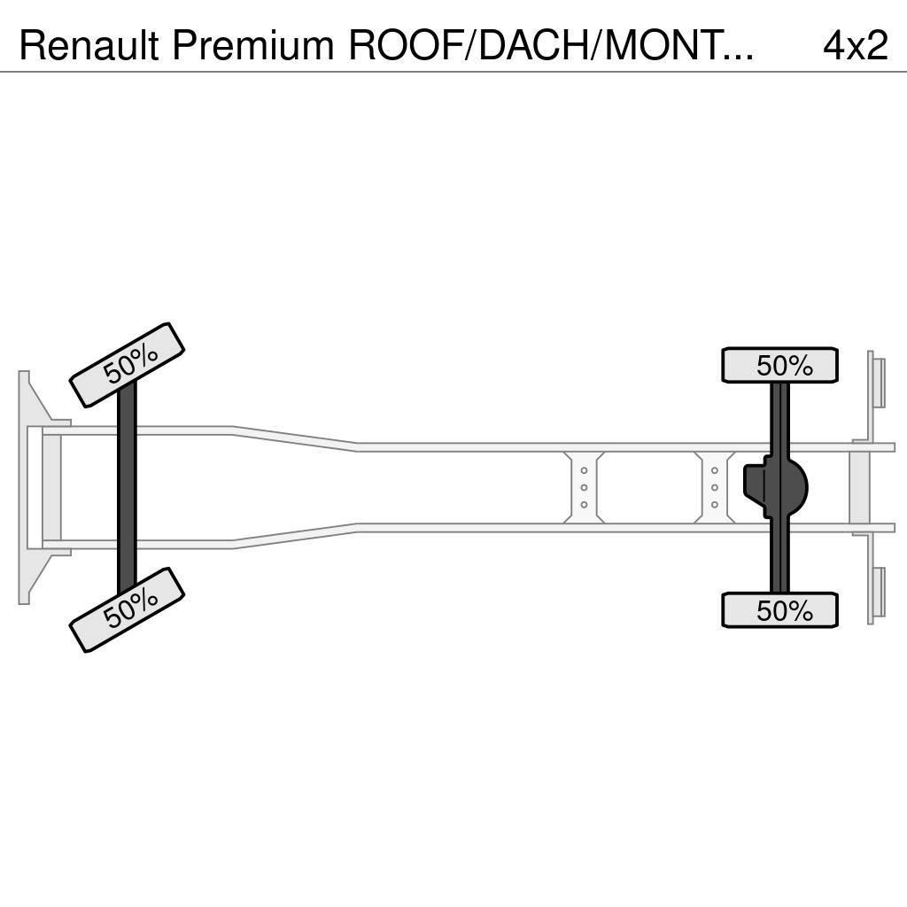 Renault Premium ROOF/DACH/MONTAGE!! CRANE!! HMF 22TM+JIB+L Univerzální terénní jeřáby