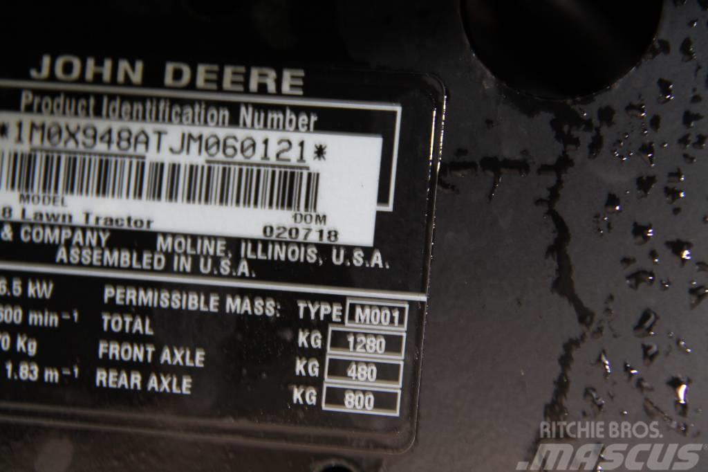 John Deere X948 Samojízdné sekačky