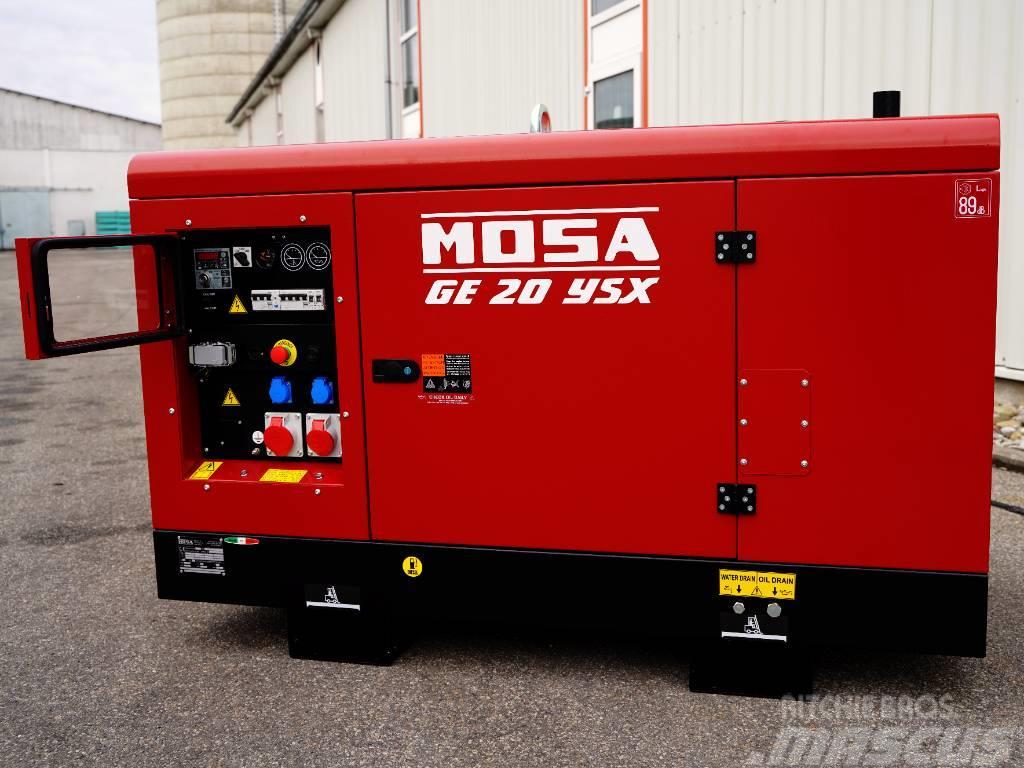 Mosa Stromerzeuger GE 20 YSX | 20 kVA (16 kW) / 400V Naftové generátory