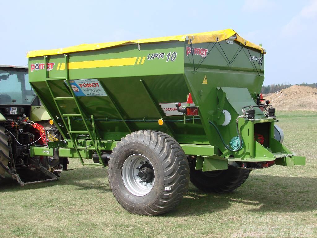 Pomot UPR 10 tones fertilizer and lime spreader, DIRECT Rozmetadlo minerálních hnojiv