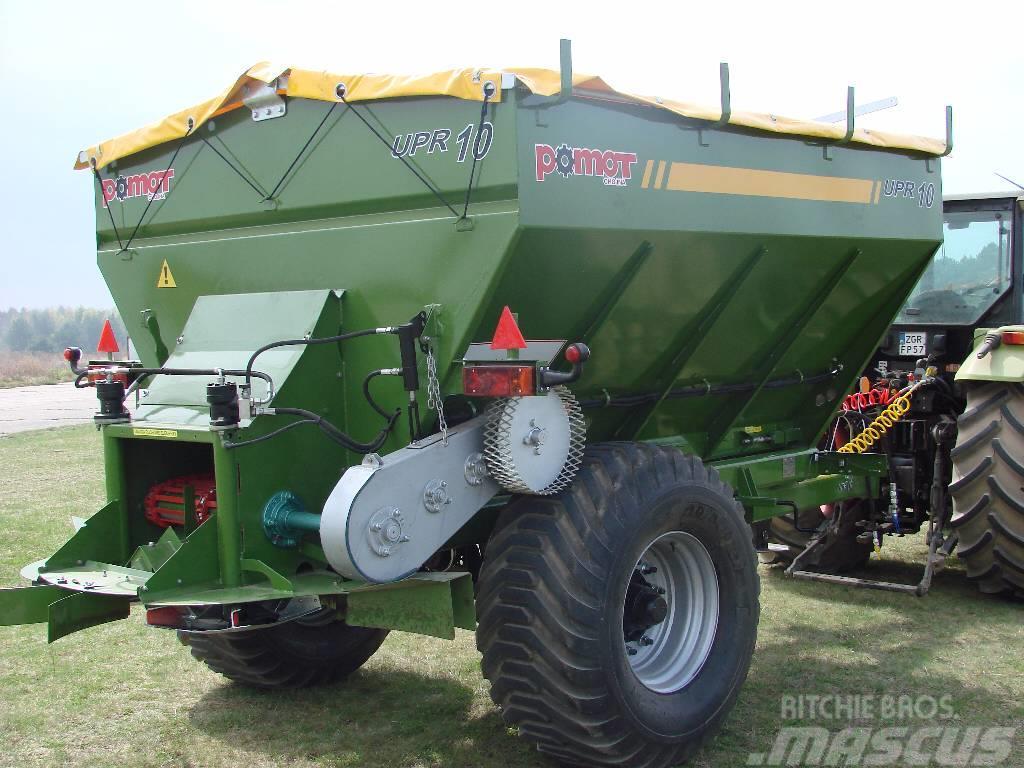 Pomot UPR 10 tones fertilizer and lime spreader, DIRECT Rozmetadlo minerálních hnojiv