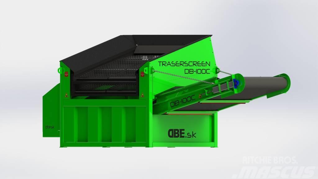 DB Engineering Traserscreen DB-100C Flachdecksiebanlage - 150 t/h Třídiče