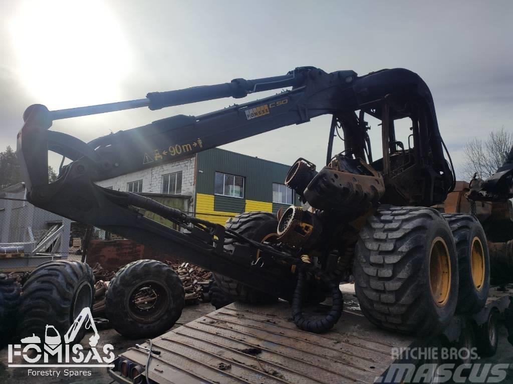 Ponsse Scorpion/ Parts and spares/ Demonteras Těžební jeřáby