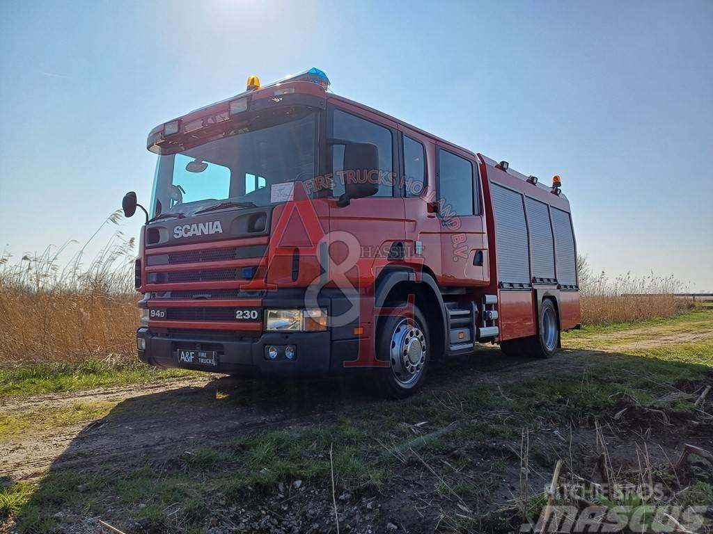 Scania 94 D - Brandweer, Firetruck, Feuerwehr Hasičský vůz