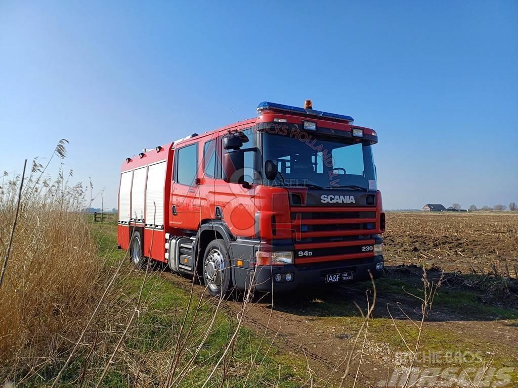 Scania 94 D - Brandweer, Firetruck, Feuerwehr Hasičský vůz