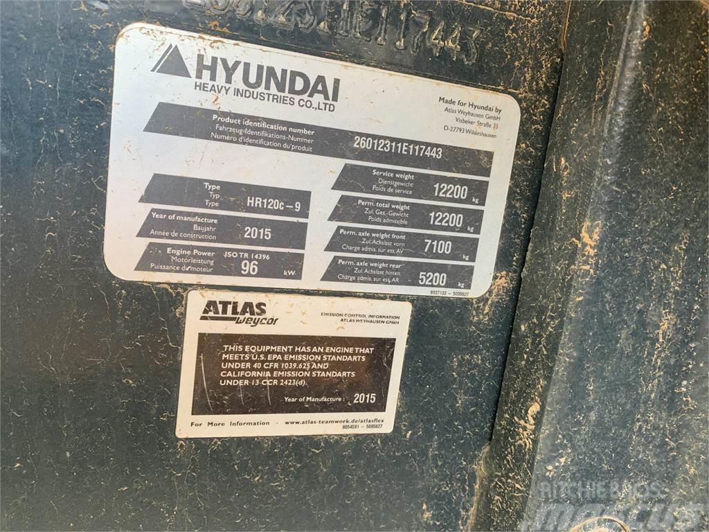 Hyundai HR120C-9 Tandemové válce