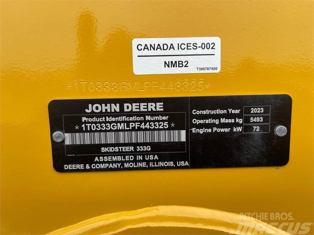 John Deere 333G Lesní mulčovače