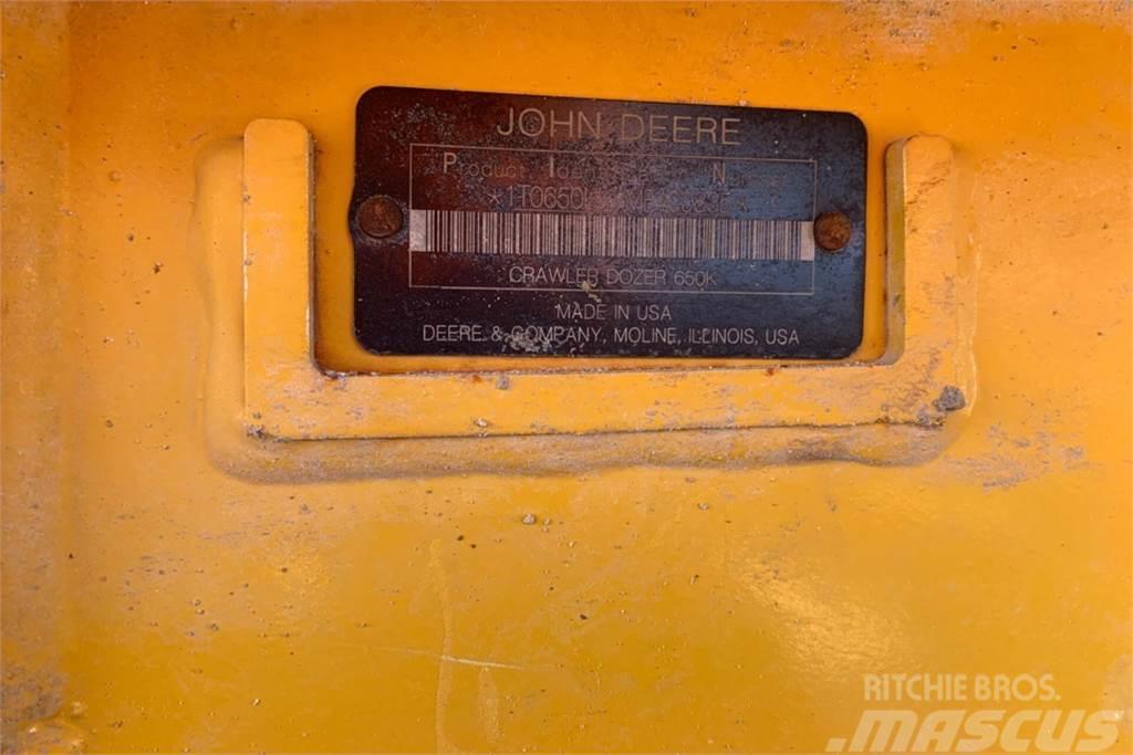 John Deere 650K Pásové dozery