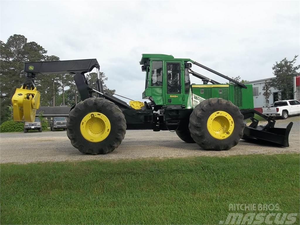 John Deere 848H Lesní kolové traktory