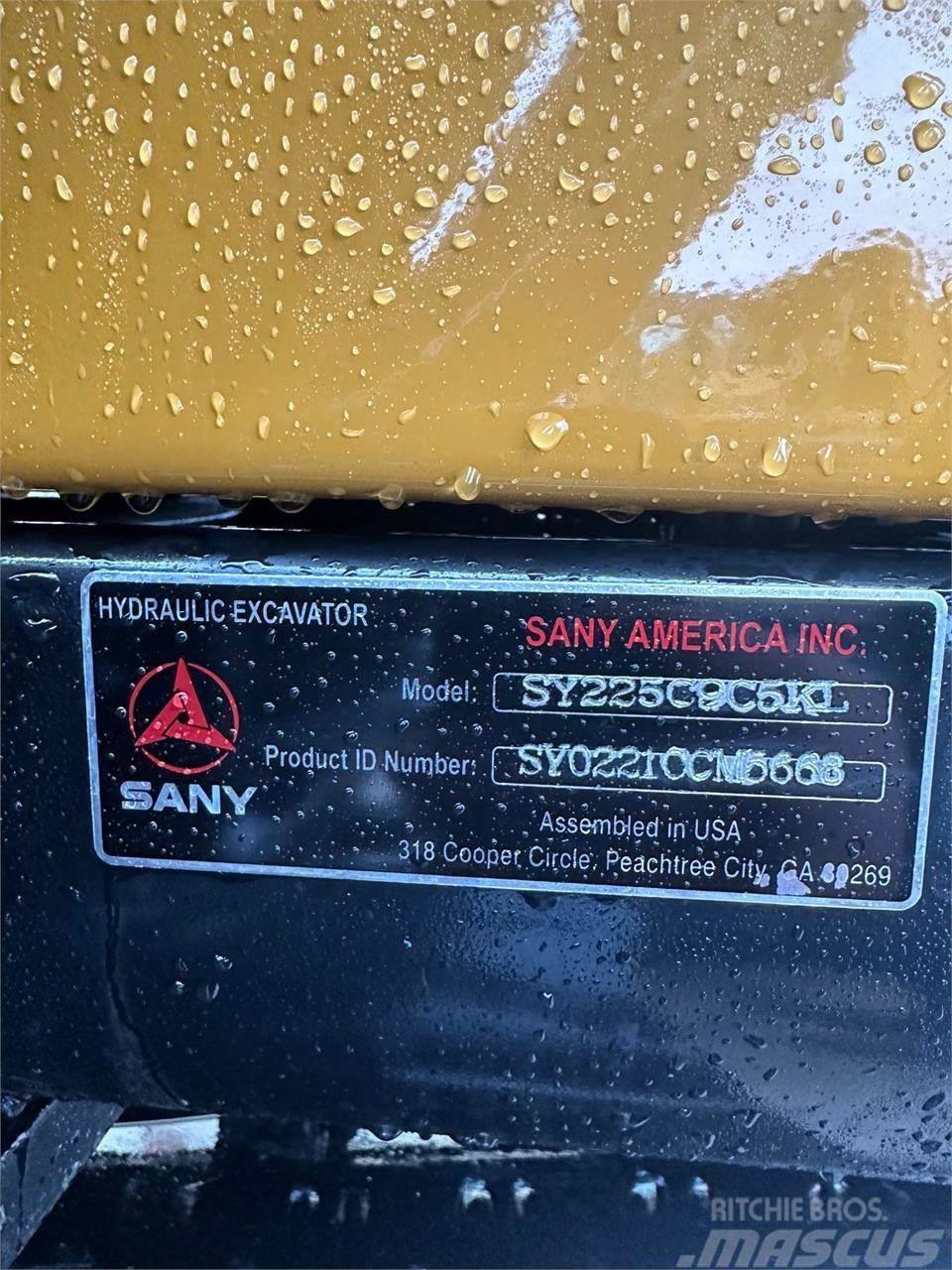 Sany SY225C Pásová rýpadla