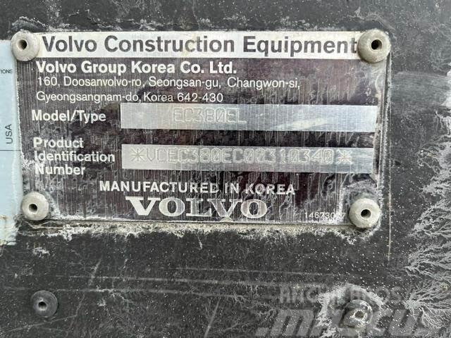 Volvo EC380EL Pásová rýpadla