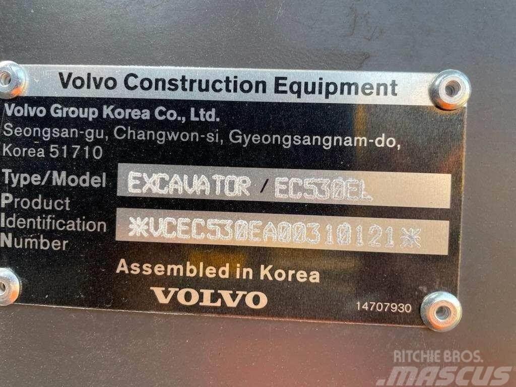 Volvo EC530EL Pásová rýpadla