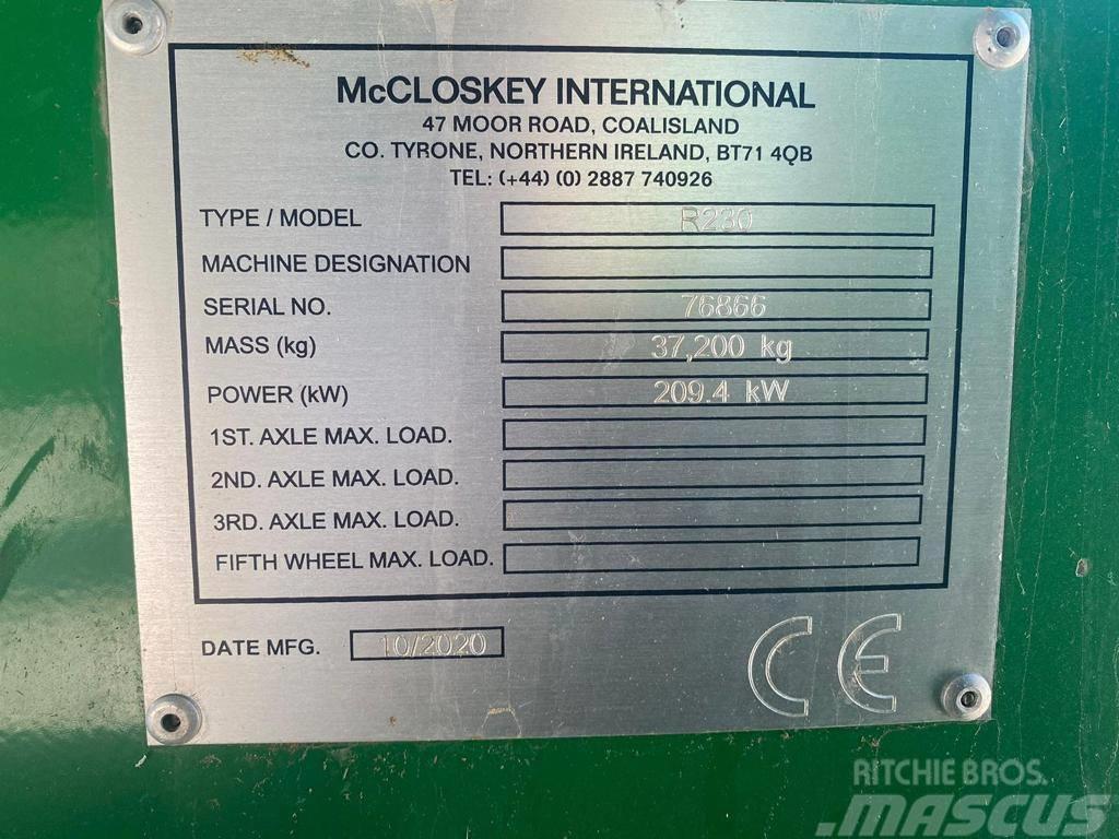 McCloskey R230 Třídiče