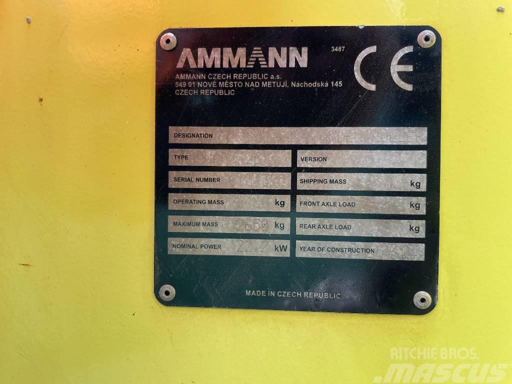 Ammann ARX 26 Tandemové válce