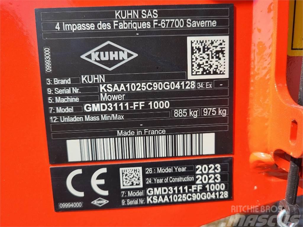 Kuhn GMD 3111 FF / 1000 Kondicionér žacího stroje