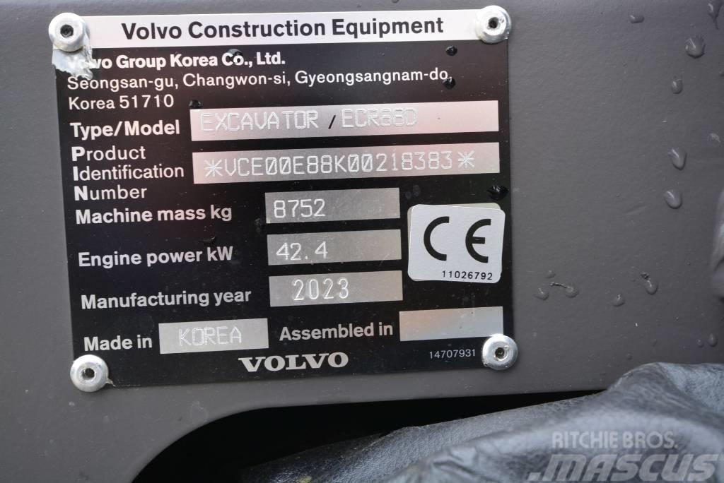 Volvo ECR 88 D Pro Midi rýpadla 7t - 12t