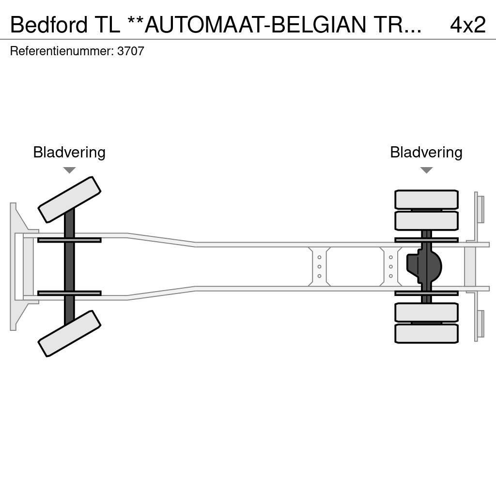 Bedford TL **AUTOMAAT-BELGIAN TRUCK** Hasičský vůz