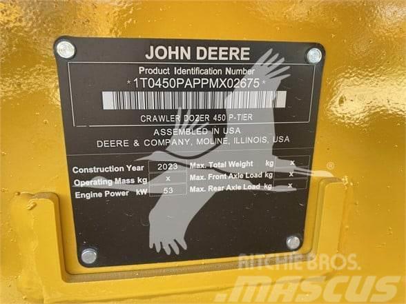 John Deere 450P LGP Pásové dozery