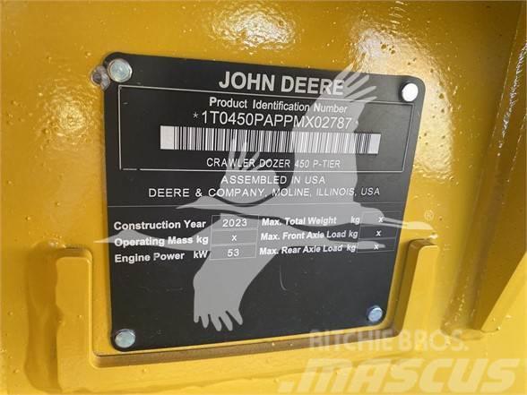 John Deere 450P XLT Pásové dozery