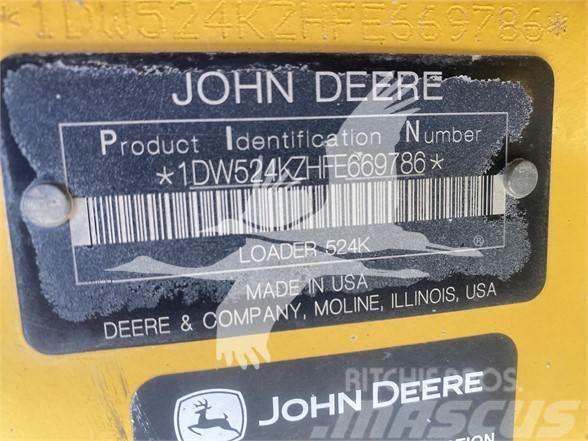 John Deere 524K Kolové nakladače